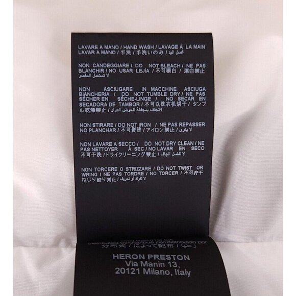 Heron Preston Exclusive Jump Jacket XXS Oversized Unisex Gray NWT Grail! - Picture 14 of 16